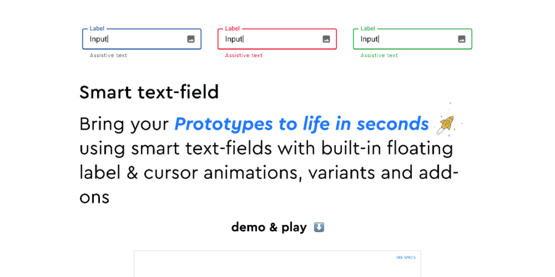 Smart Text Field Community Figma smart-text-field-community-figma